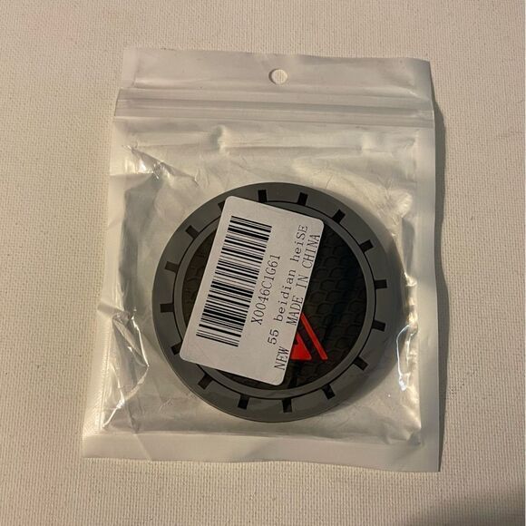 SS logo cup Coasters in black and gray Set of 2 NWT - Picture 7 of 7